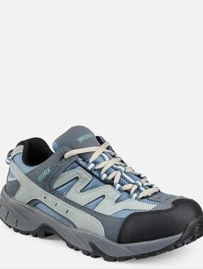 Women's Carbide Safety Toe Work Shoe - Blue/Gray Worx Red Wing